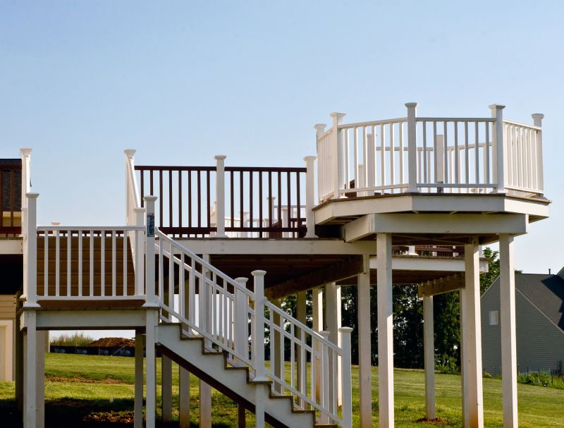 Deck with Railings