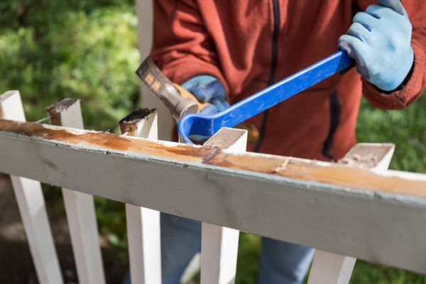 Deck Railing Replacement in Hixson