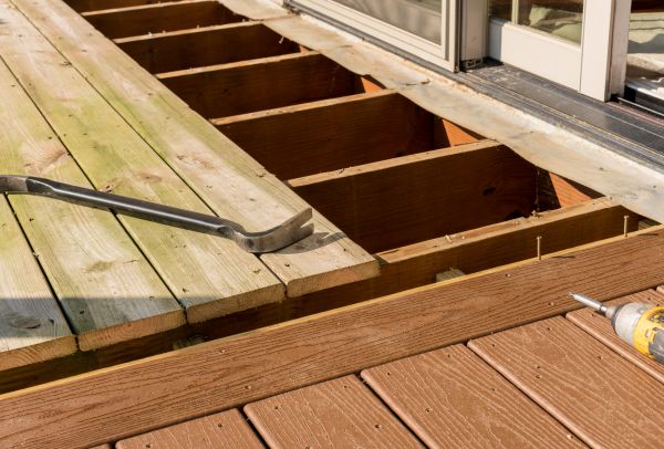 Old Deck Repair in Hixson