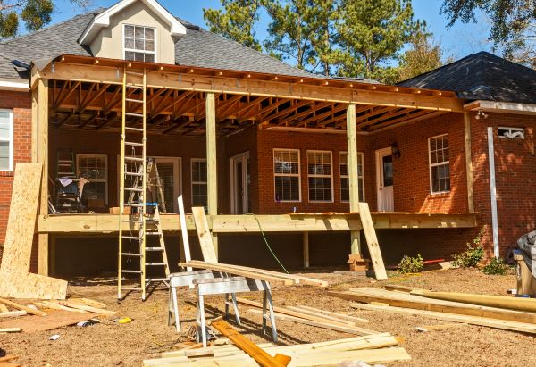 Sagging Deck Repair in Hixson