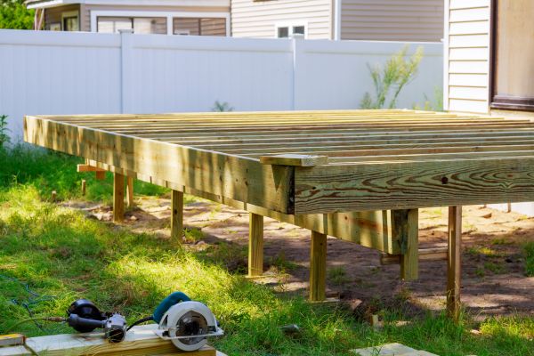 Cost of Elevated Deck Installation in Hixson