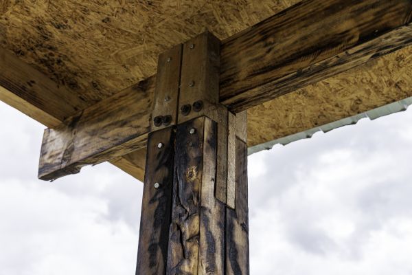 Deck Column Replacement in Hixson
