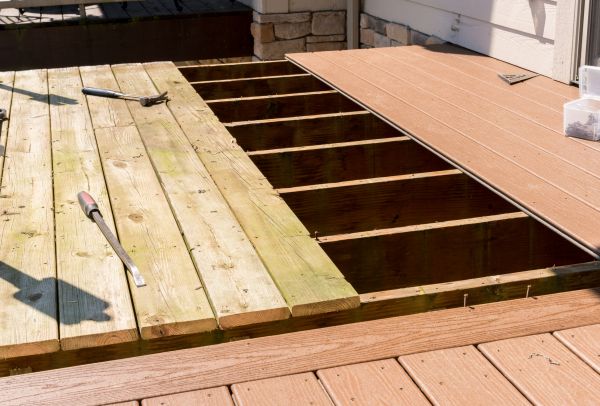 Deck Floor Replacement in Hixson