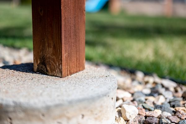 Deck Footing Replacement in Hixson
