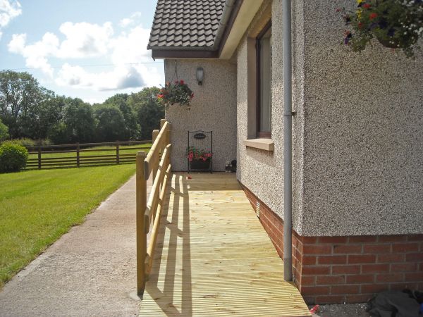 Cost of Hardwood Ramp Installation in Hixson