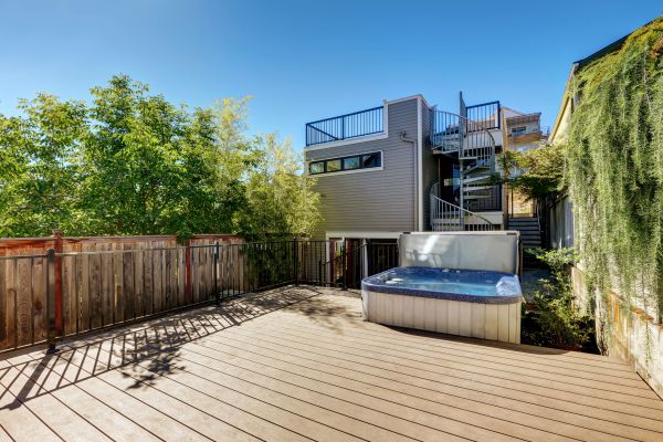 Cost of Hot Tub Deck Installation in Hixson