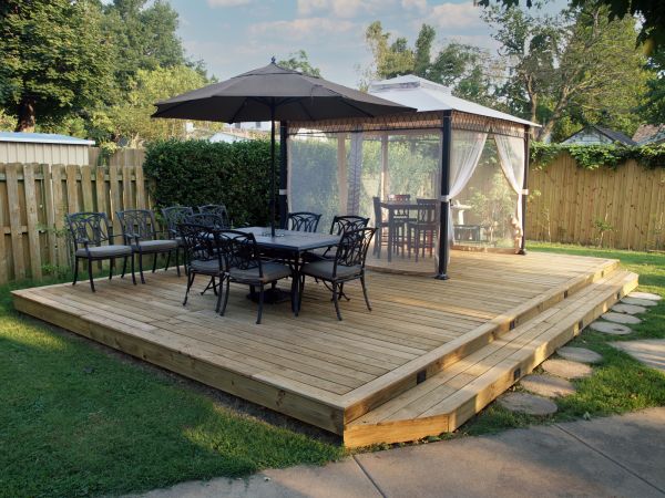 Platform Deck Construction in Hixson