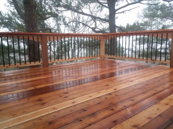 Cedar Deck Repair in Hixson
